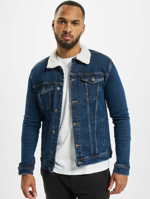 Denim Project Kash Teddy Jeansjacken-2