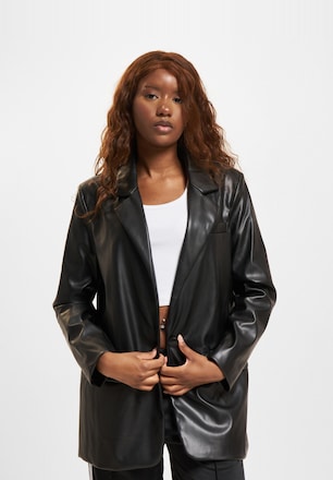 Lana OVS Faux Lea Blazer