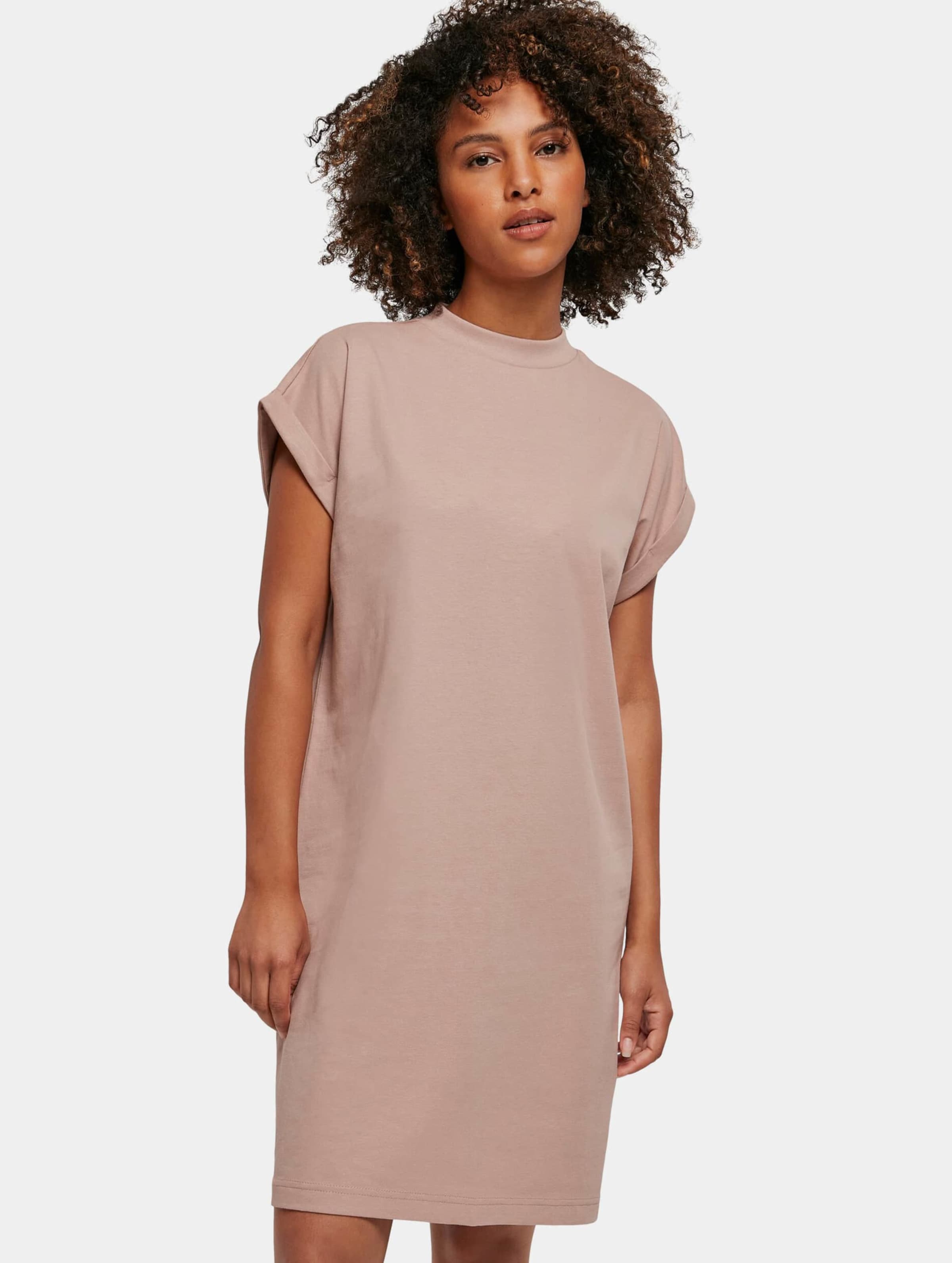 Super Oversized damesshirt 'Turtle Shoulder Dress' Dusk Rose - XL