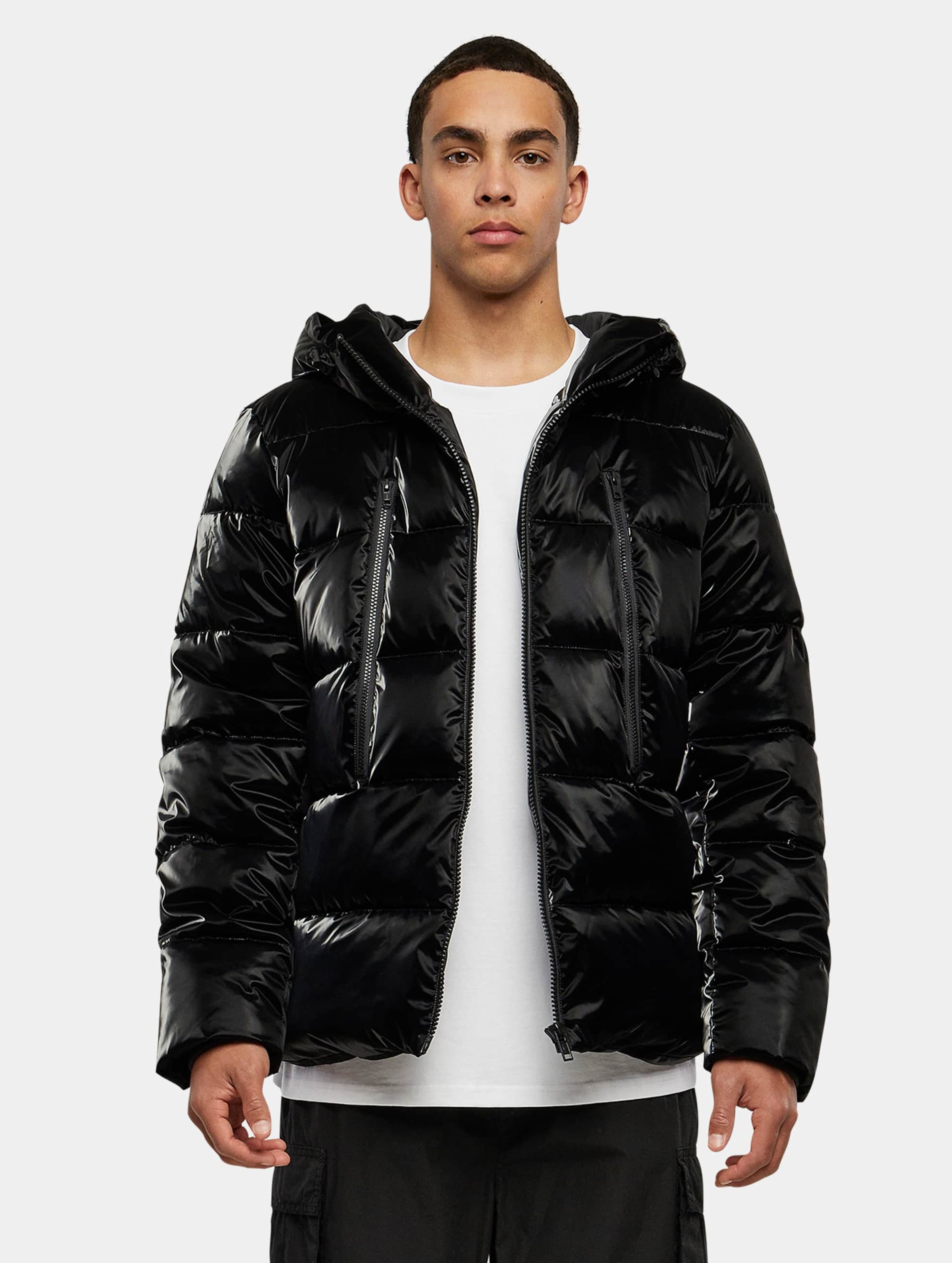 Urban Classics - Shark skin Puffer jacket - XL - Zwart