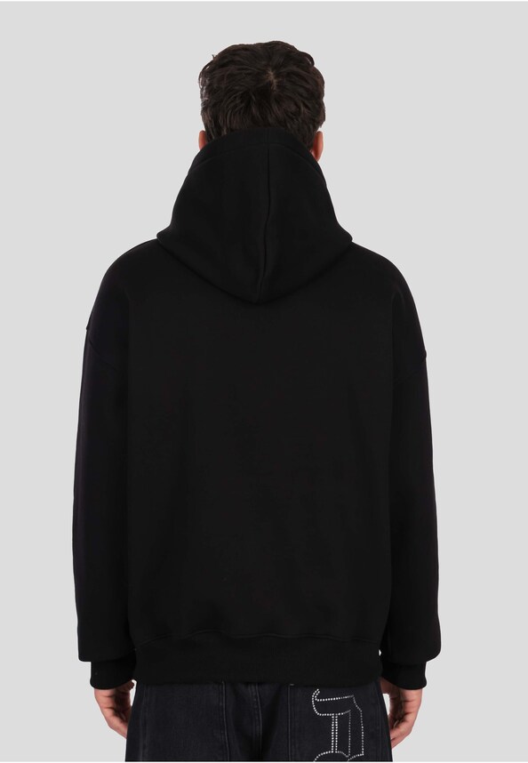 HEAVY OVERSIZE RHINESTONE MOTIV HOODIE-1