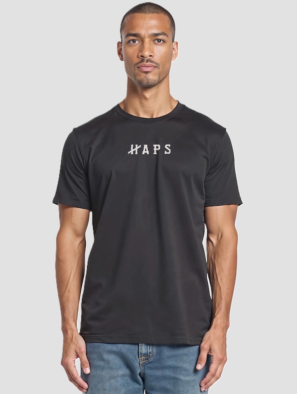 HAPS Basic T-Shirt Black-0