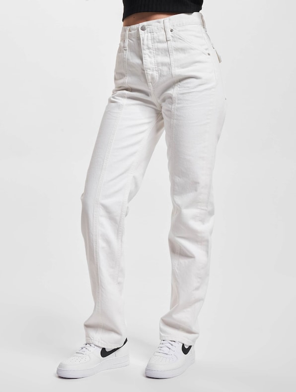 Calvin Klein Jeans High Rise Straight Carpenter Jeans-2
