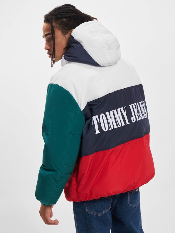 Tommy Jeans Archive Colorblock Winterjacke-1