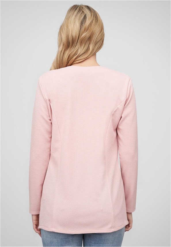 Cloud5ive Damen Blazer mit 2-Zip-Pockets u. Strukturstoff-1