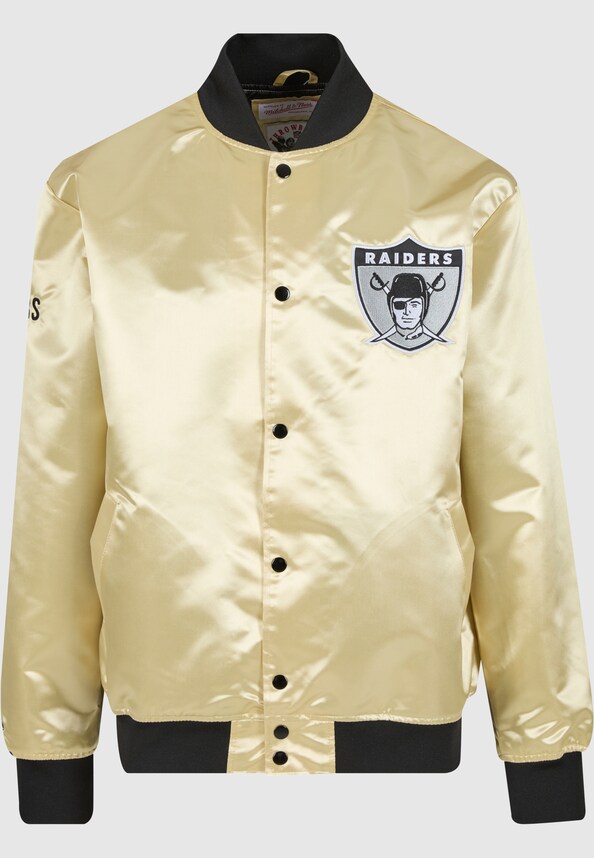 Mitchell & Ness NFL Fashion Lw Satin - Oakland Raiders Collegejacke-4