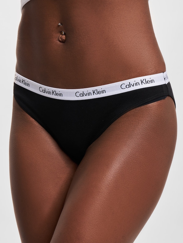 Calvin Klein Underwear 3 Pack Slip Black/White/Pastel-1