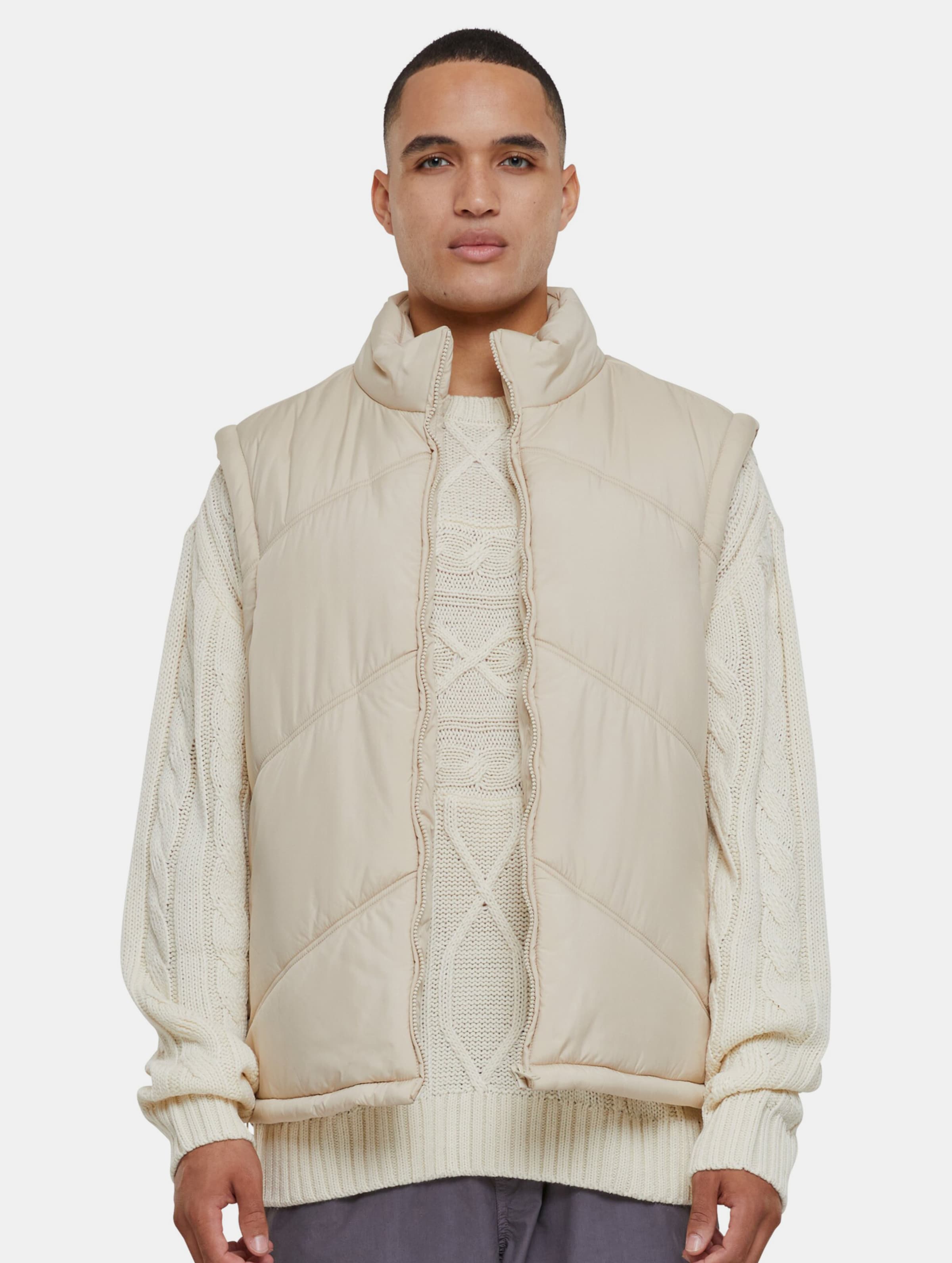 Urban Classics - Arrow Puffer jacket - XL - Beige