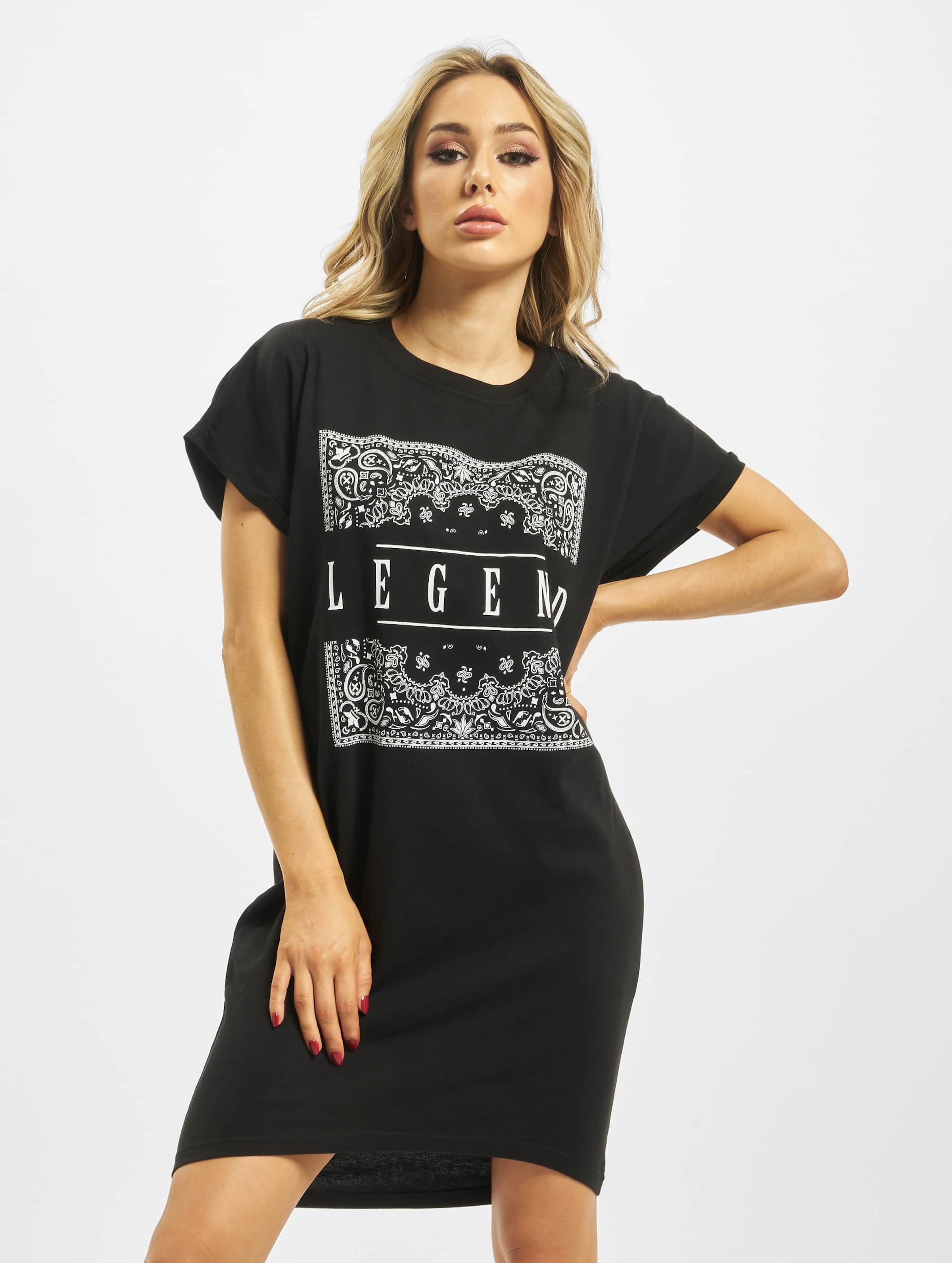 Dangerous DNGRS Legend Dress Frauen,Unisex op kleur zwart, Maat XL