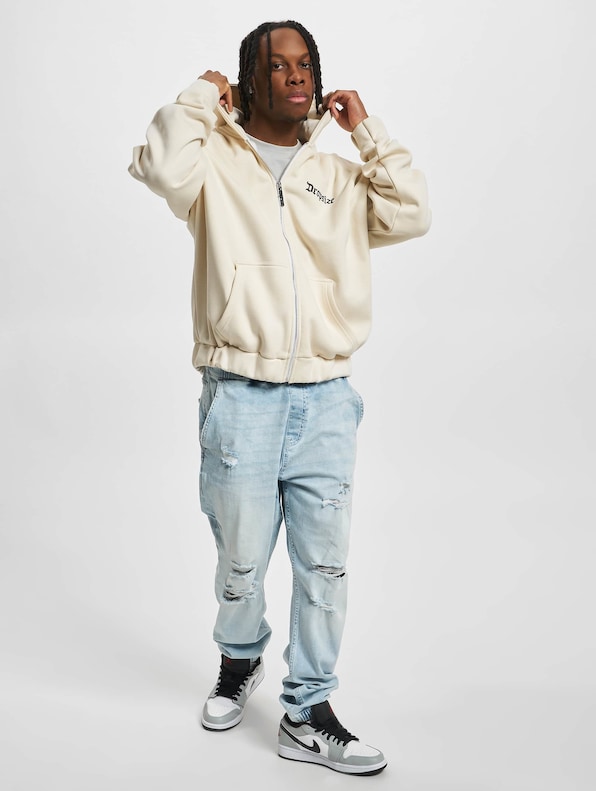 Dropsize Super Heavy Blank Zip Hoodies-5