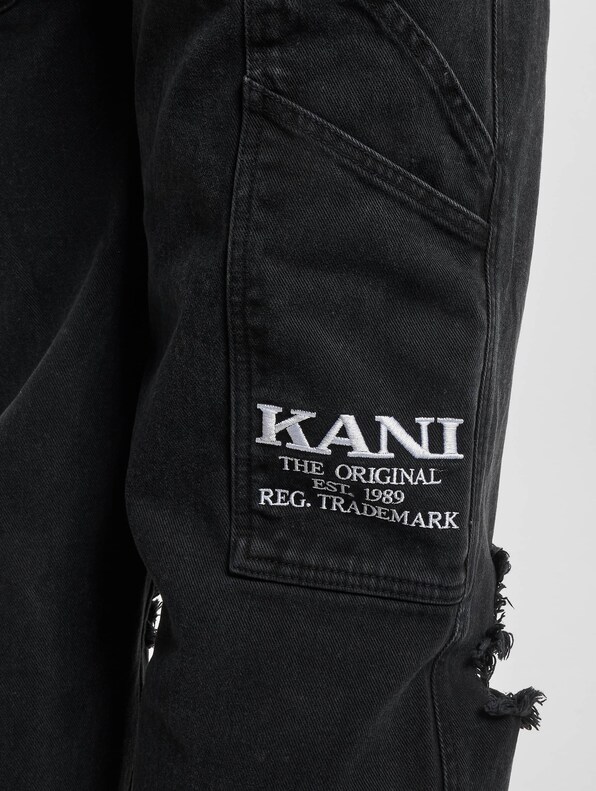 Retro Baggy Workwear Knee Cut-4