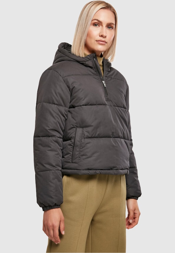 Ladies Puffer Pull Over-0