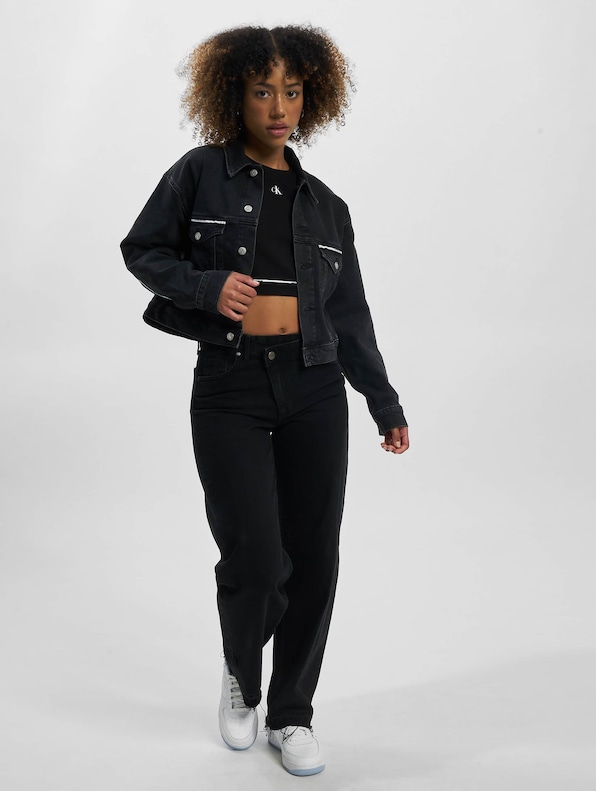 Calvin Klein Piping Detail Denim Jacket-6