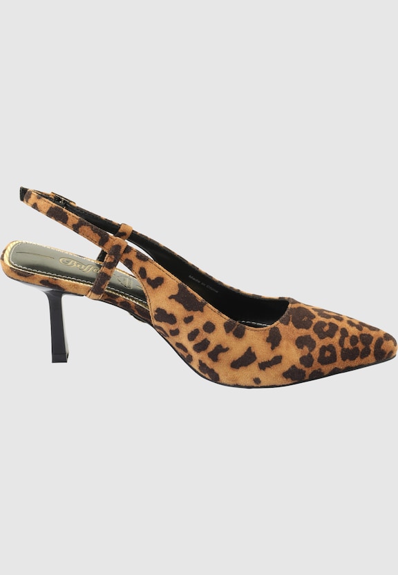 Sling Back- Vegan Suede-4