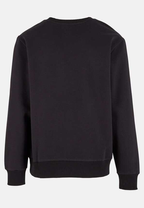 Basic Logo Print Crew-3