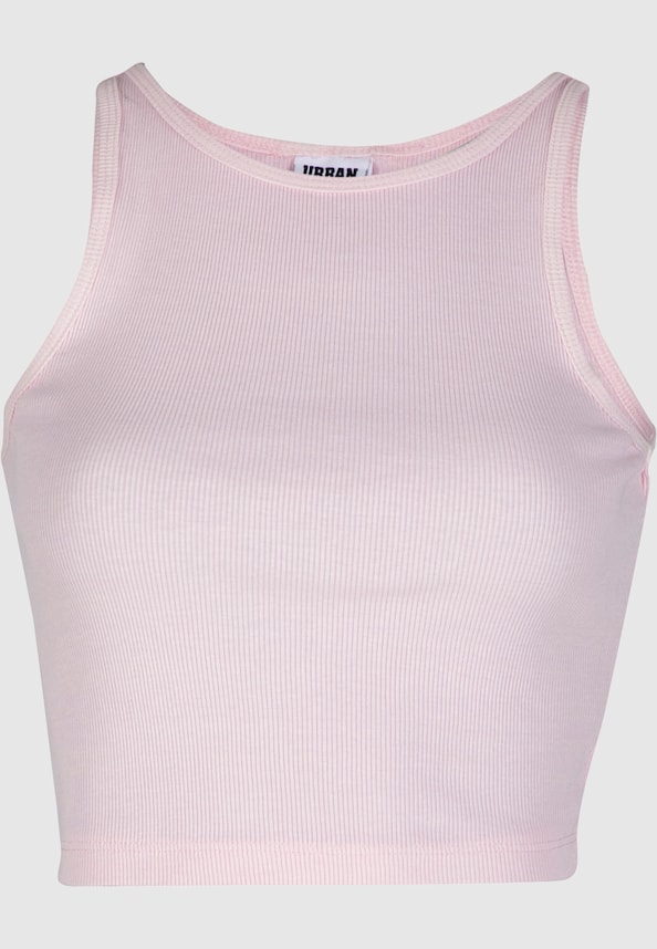 Ladies Washed Rib Jersey Cropped Top 2Pack-1