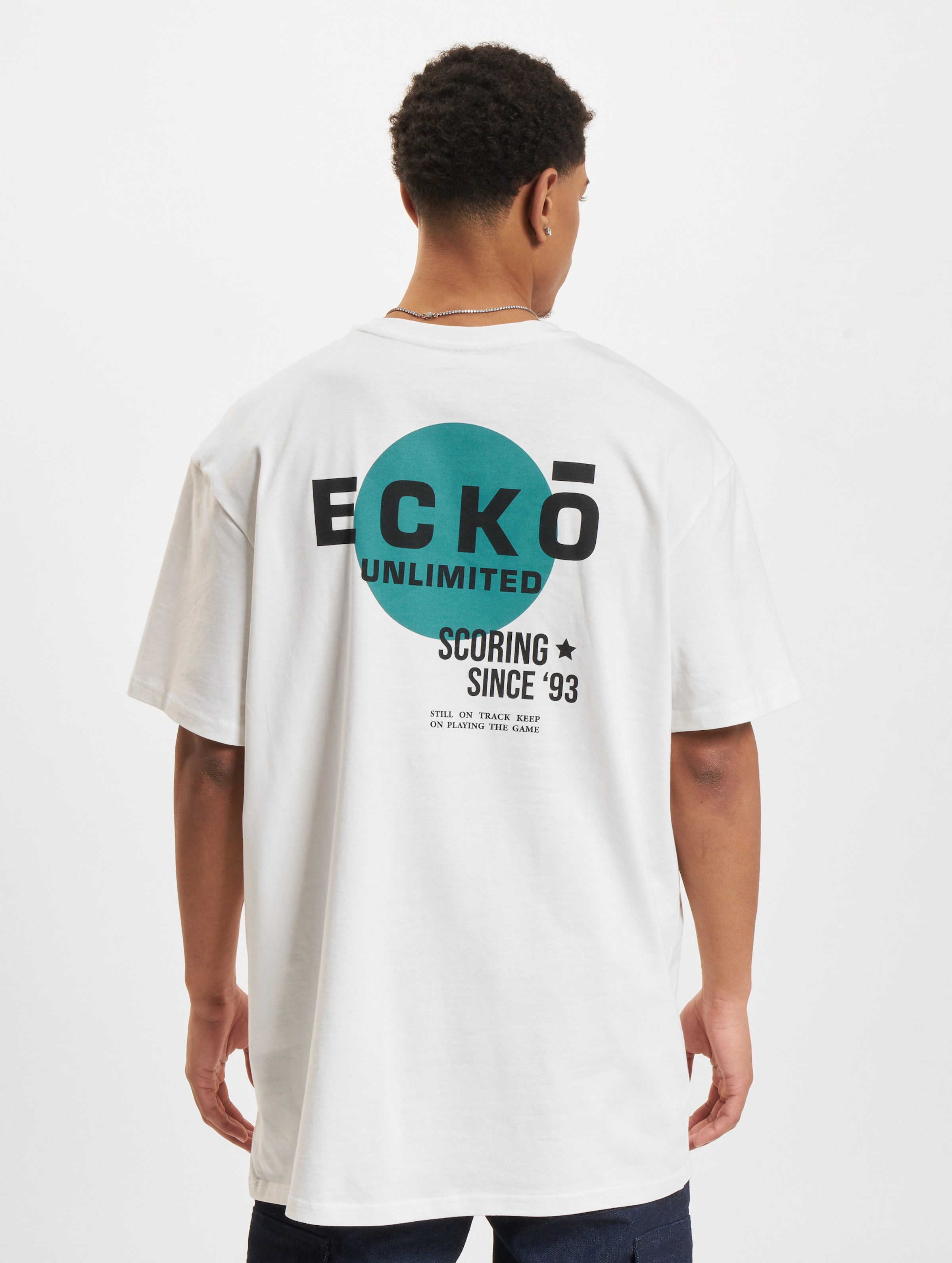 Ecko Unltd. Scoring T-Shirts Mannen op kleur wit, Maat M