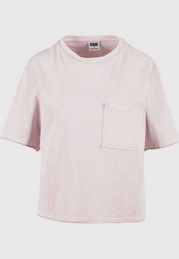 Ladies Washed Jersey Boxy -4