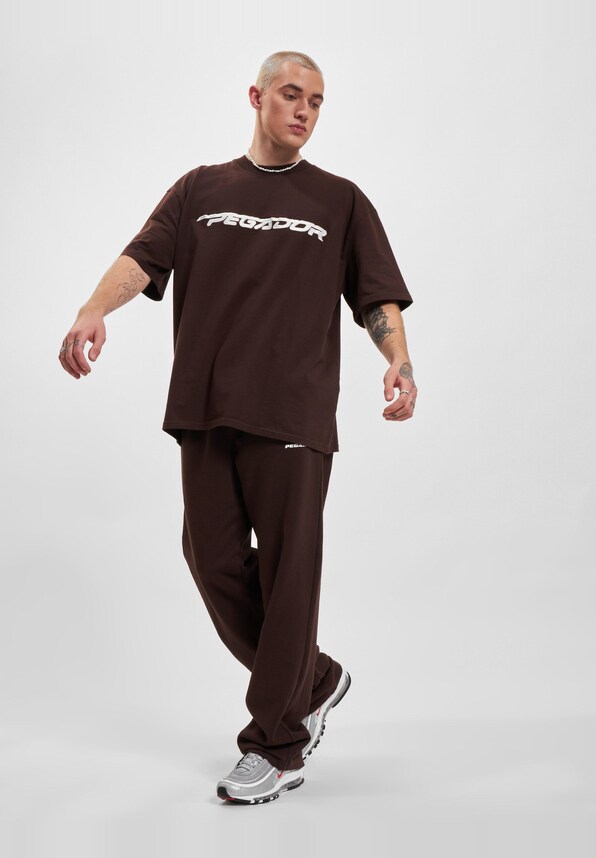 PEGADOR Logo Wide Jogginghosen-5