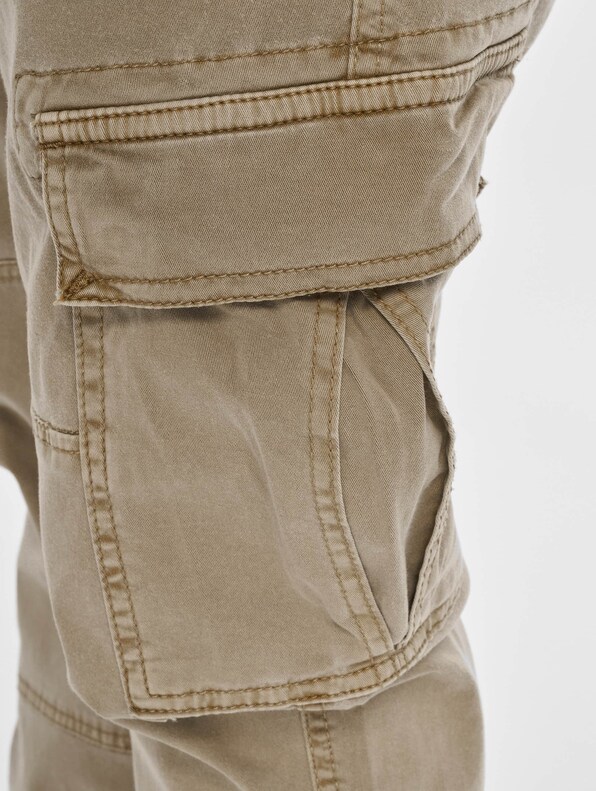 Washed Cargo Twill Jogging-4