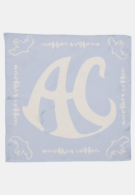 AC Lettering Silk Scarf-1