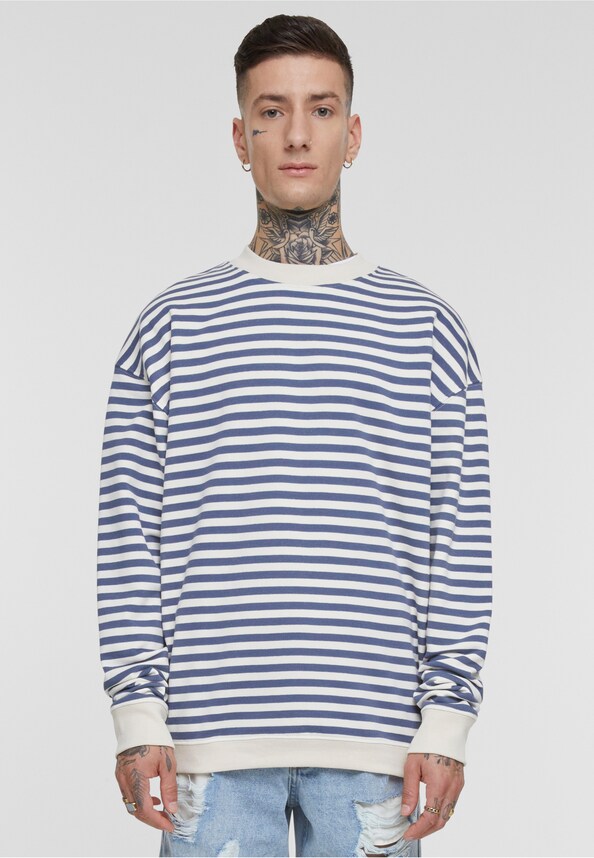 Striped Crewneck-0