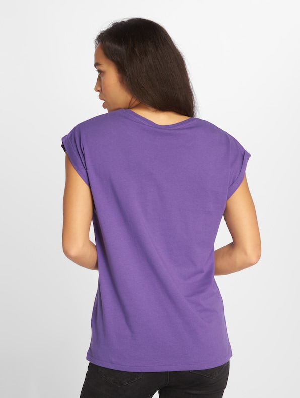 Ladies Extended Shoulder Tee-1