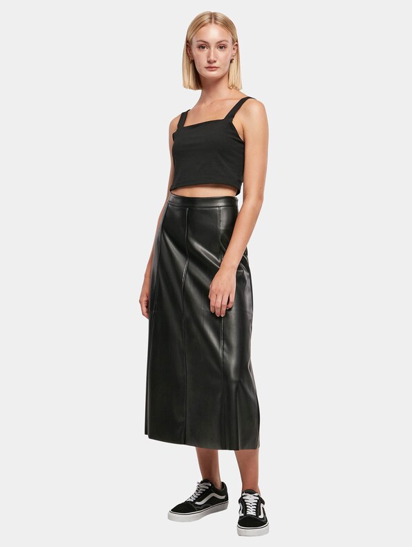 Ladies Synthetic Leather Midi-4