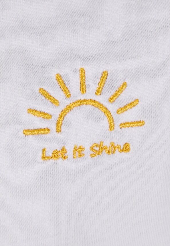 Let It Shine Sun EMB Tee-2