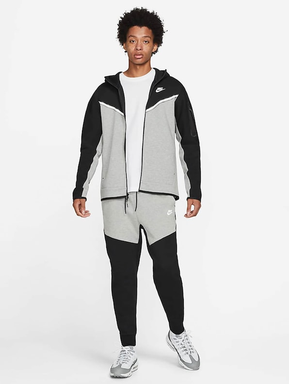 Nike Tech Fleece Fz Wr Zip Hoody Black/Dark Grey, DEFSHOP