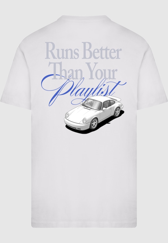 Runs Better Than Your Playlist Tee-3