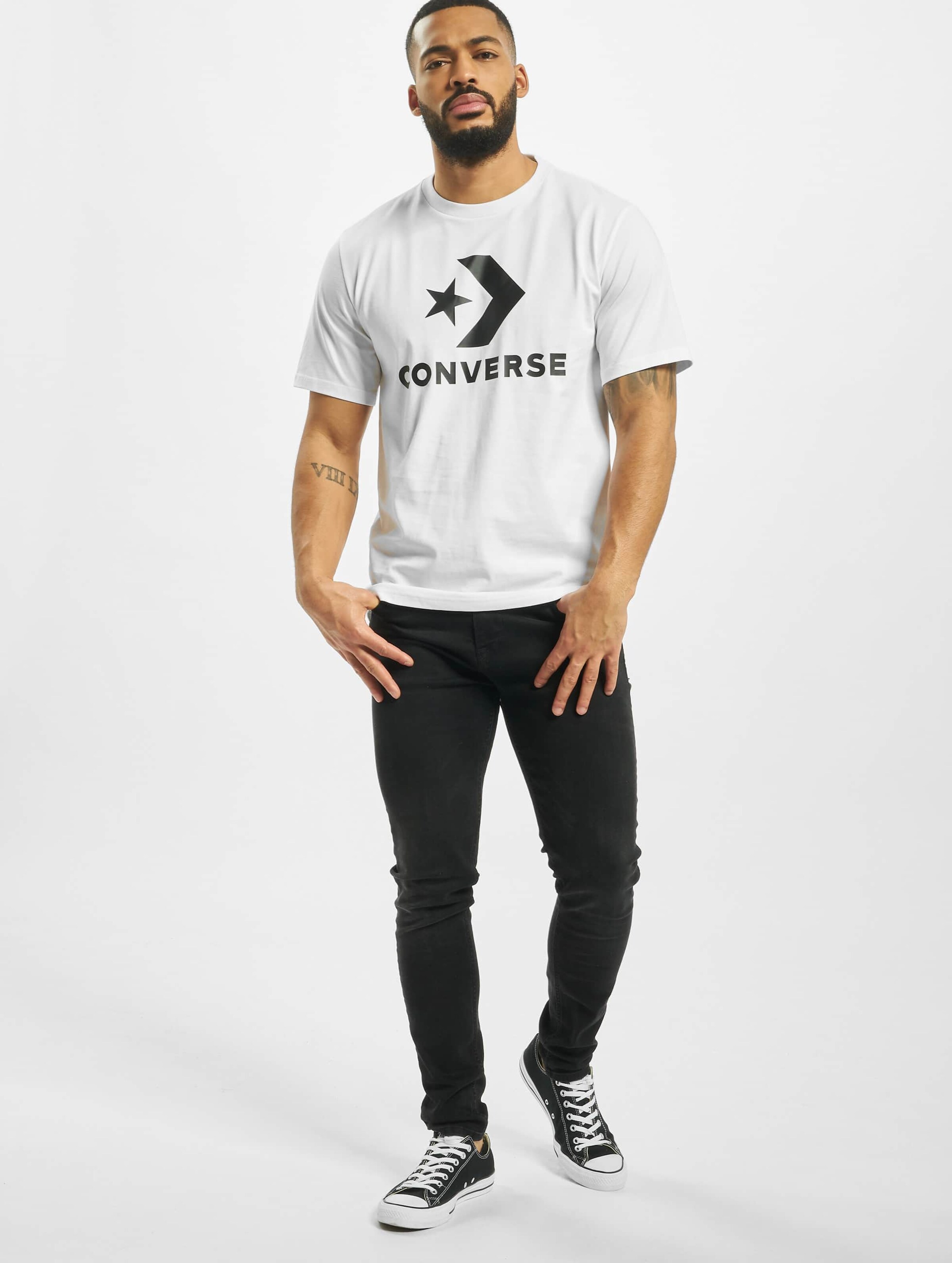 Converse star sales chevron t shirt