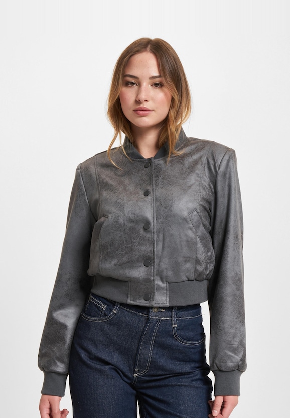 Paris Faux Suede Bomber-2