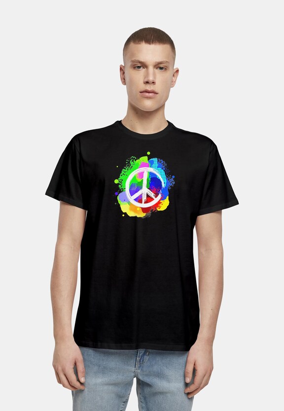 Peace - Graffiti Basic T-Shirt-0