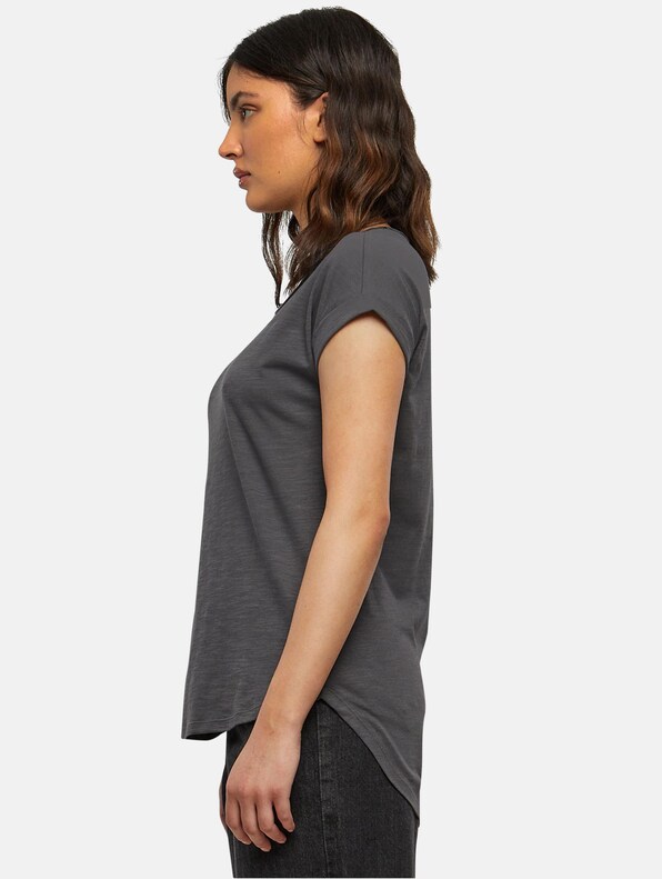 Ladies Long Slub Tee-3