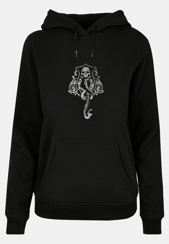 Ladies Harry Potter - Dark Mark Crest Basic Hoody-4