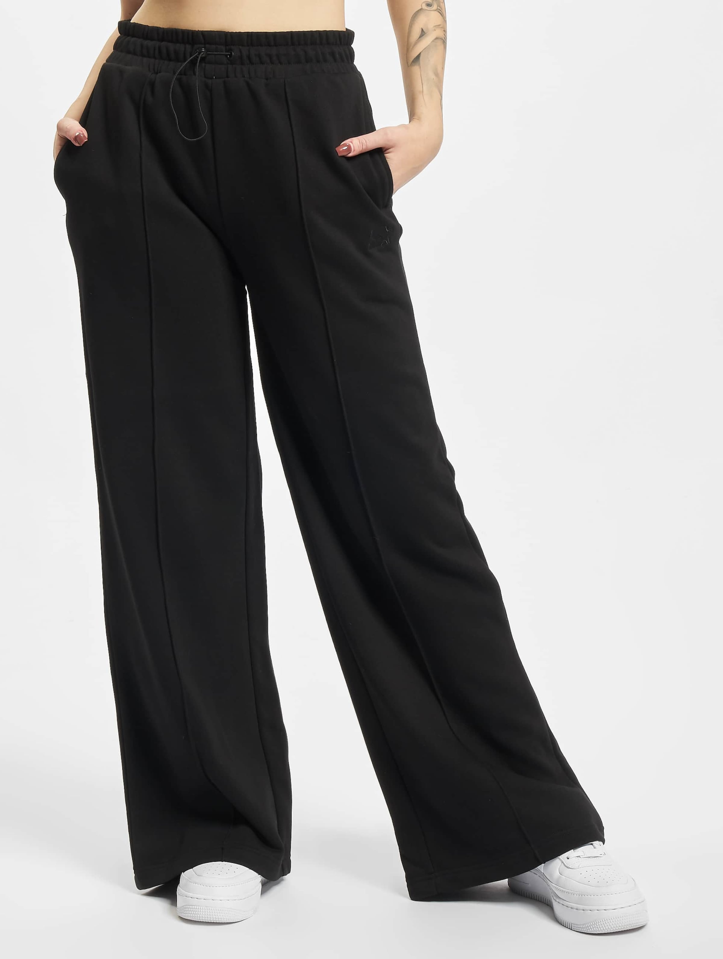 Ladies wide clearance leg joggers