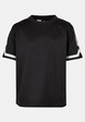 Urban Classics Boys Oversized Stripes Mesh T-Shirt-0