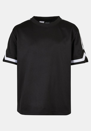 Urban Classics Boys Oversized Stripes Mesh T-Shirt