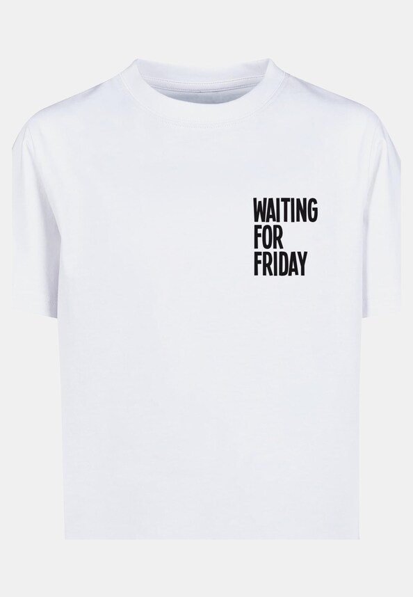 Waiting for Friday Kids Basic Tee-2