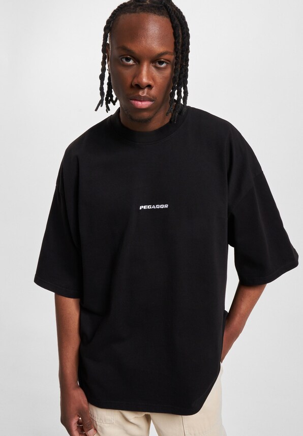 PEGADOR Logo Boxy T-Shirts-0