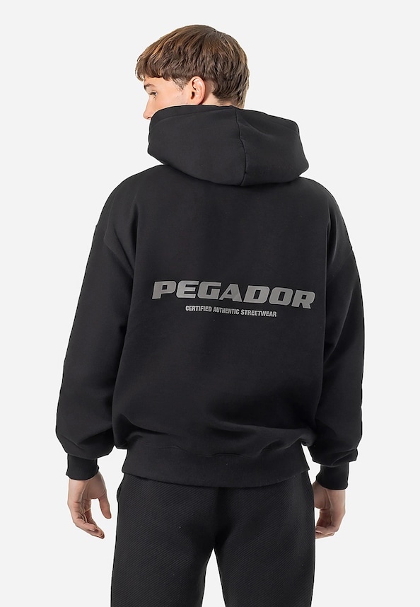 PEGADOR Colne Logo Oversized Hoodies-1