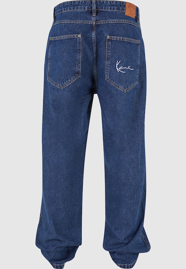 Small Signature Five Pocket Denim -6