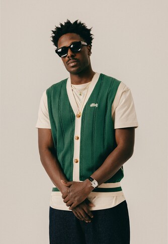 2Tone Cable Knit Sweater