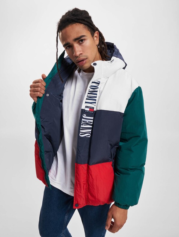 Tommy Jeans Archive Colorblock Winterjacke-0