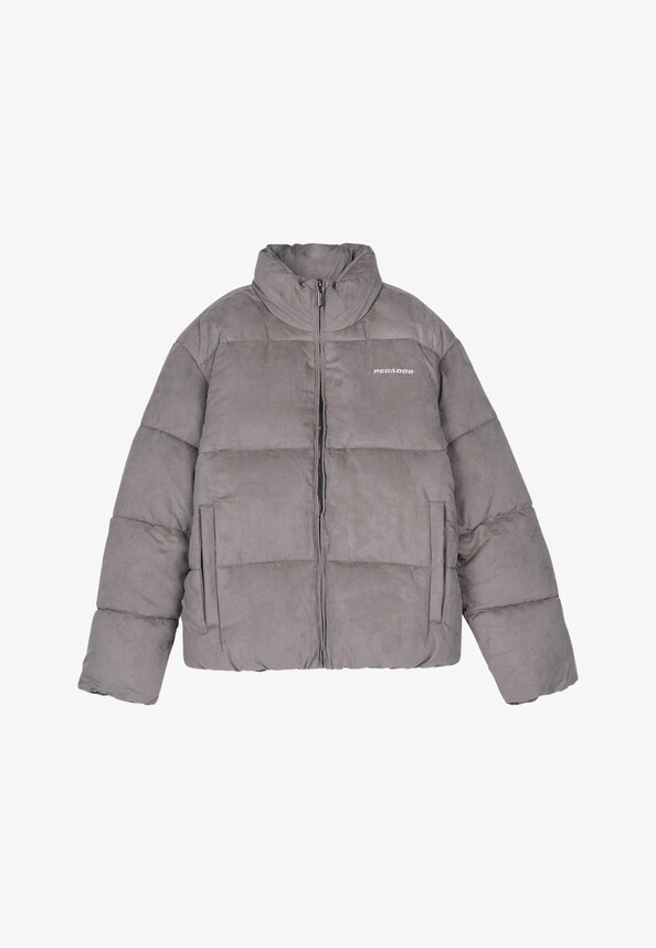 PEGADOR Sidan Velour Puffer Jackets-3