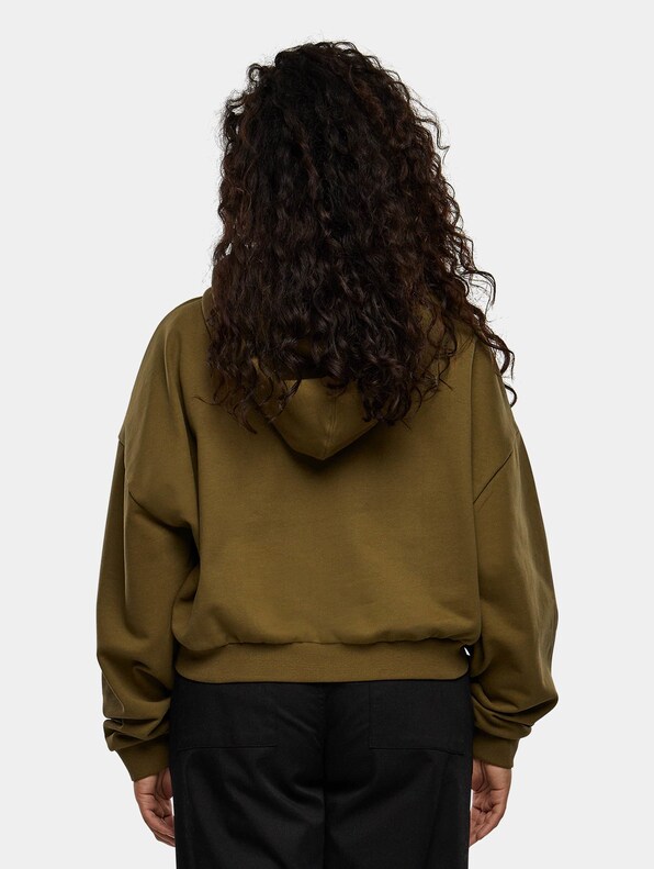 Ladies Cropped Heavy Hoody-1