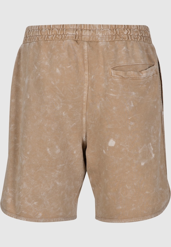 Washed Piped Shorts-7