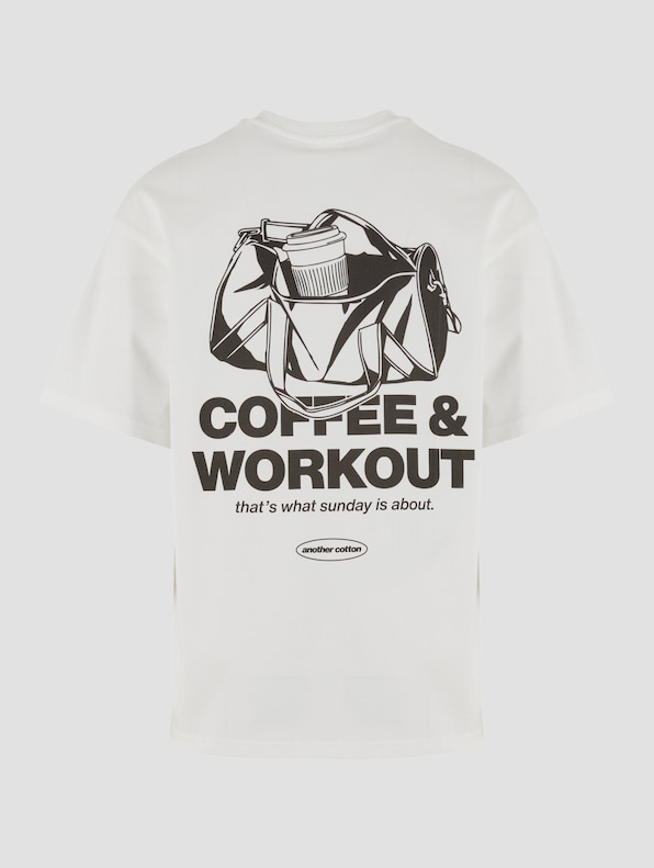 Another Cotton Lab Coffee and Workout Oversized T-Shirts-5