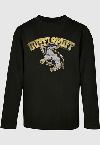 Kids Harry Potter - Hufflepuff Sport Emblem Longsleeve